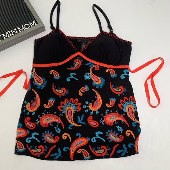 ‼️INC Stitched Up Paisley Top Size XL‼️ - Picture 3 of 9